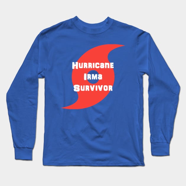 Irma for Charity 4 Long Sleeve T-Shirt by jrumore